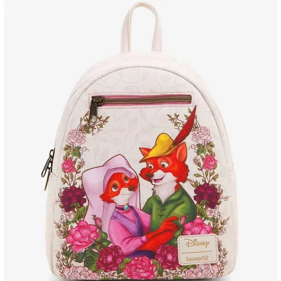 Loungefly Pink Disney Robin Hood Mini Backpack Amazon.com: Loungefly Disney Robin Hood - Marion Backpack  main image 4